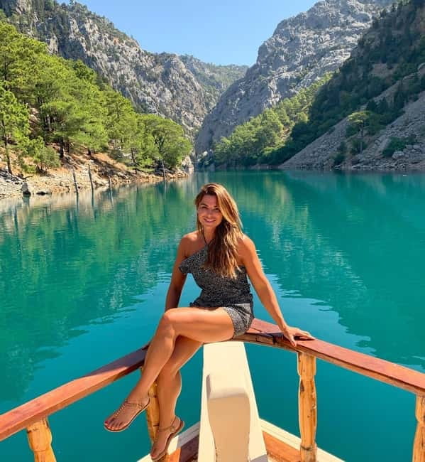 Side/Alanya: Green Canyon Boat Trip w/Unlimited Soft Drinks - Key Points