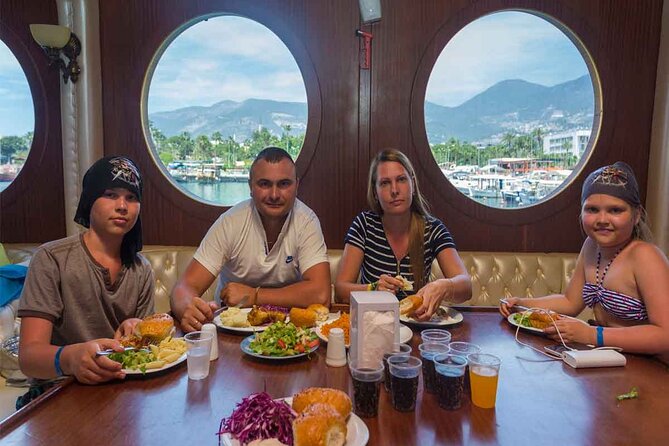 Side-Alanya: Pirate Yacht Tour (Legend Big Kral) with Lunch-Drink - Practical Logistics and Group Size