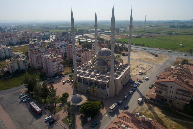 Side: Electric Catamaran Cruise, Waterfall, Seleukia, Mosque - Explore Side’s Scenic Waterways and Ancient Ruins on an 8-9 Hour Guided Tour