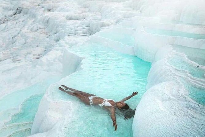 Side Express Pamukkale &Hierapolis Day Trip w/Lunch & Pickup - Lunch at a Scenic Restaurant with Turkish Cuisine