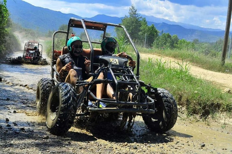 Side: Private Rafting, Zipline, Quad or Buggy w/ Lunch - Customizable Transfer Options for Flexibility
