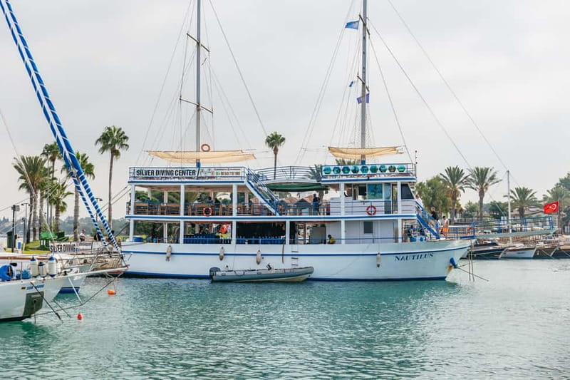 Side: Scuba Diving, Underwater Museum, 2 Dives incl. Lunch - Departing from Antalyas Harbor for Two Different Dive Sites