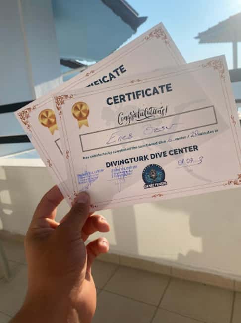 Side: Scuba Diving with Expert Diving Option - Discover the Mediterranean’s Hidden Underwater Treasures for Just $30