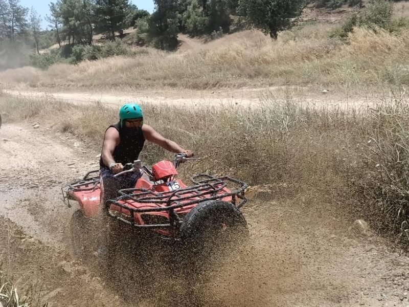 Side&Alanya:Rafting,Jeep,Quad/Buggy Safari/Zipline wLunch - Enjoying a Tasty Lunch Amid Natural Beauty