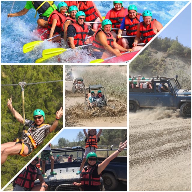 Side&Alanya:Rafting,Jeep,Quad/Buggy Safari/Zipline wLunch - Accessibility, Safety, and Practical Details