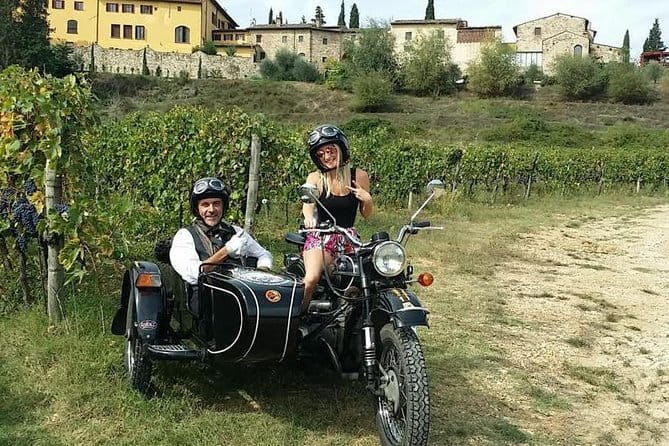 Sidecar tour in Florence and Chianti with wine tasting and lunch - Key Points