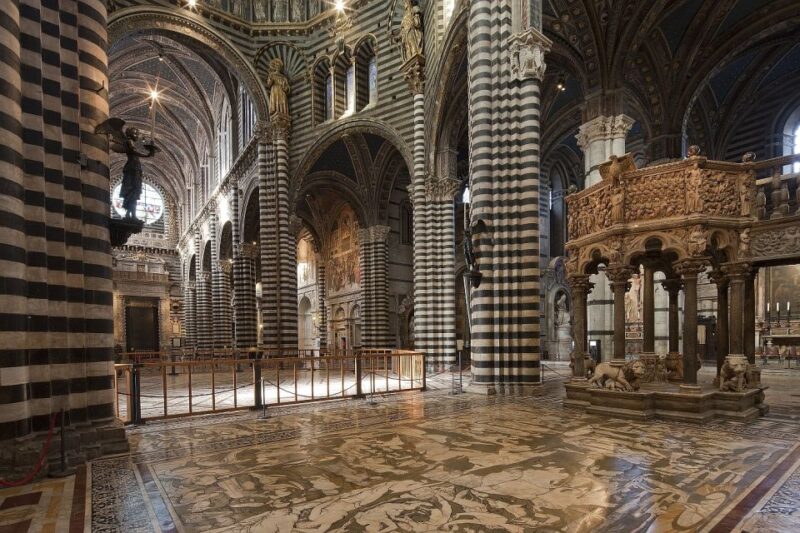 Siena: Siena Cathedral and Piccolomini Library Entry Ticket - The Beautiful Exterior and Ornate Interior of Siena Cathedral