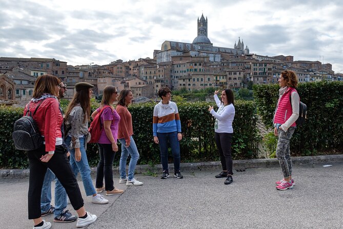 Siena Sightseeing Walking Tour with Food Tastings for Small Groups or Private - Walking Through Siena’s Iconic Piazza del Campo