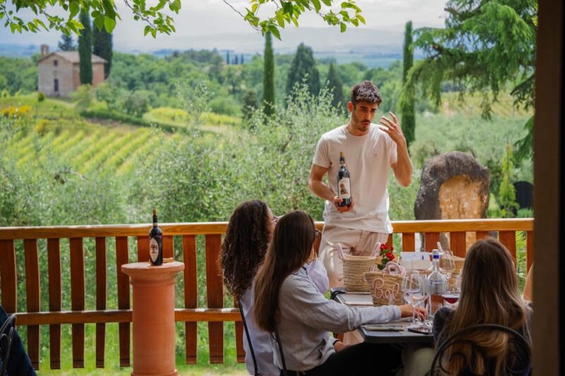 Siena: winery tour, wine tasting and lunch - Starting at the San Giorgio a Lapi Winery in Tuscany