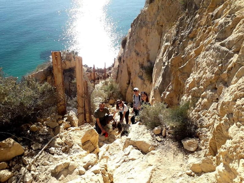 Sierra Grossa: Hiking with views for adventurers - The Fun and Safe Rope Climb Element