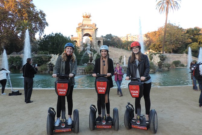 Sightseeing Segway Tour in Barcelona - Tour Stops at Parc de la Ciutadella and Arc de Triomf