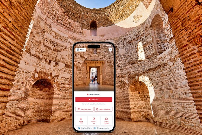 Sightseeing Split's Roman Ruins: A Self-Guided Audio Tour - Starting Point on the Riva Promenade