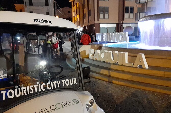 Sightseeing Tour of L'Aquila aboard an Electric Shuttle - Visiting the Fontana delle 99 Cannelle