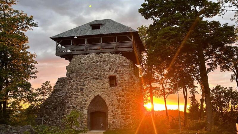 Sigulda: Top Sights & Wine Tasting  Shared/Private - Wine Tasting in a Sandstone Rock Cave