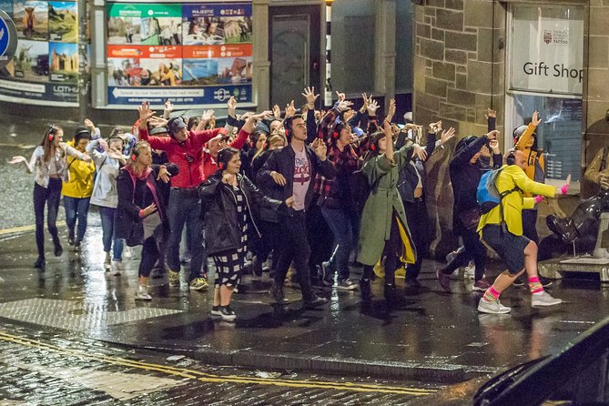 Silent Disco Adventure Tour - Starting Point at Hunter Square