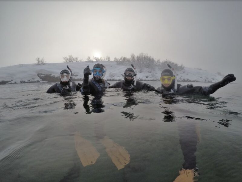 Silfra: Fissure Snorkeling Tour with Underwater Photos - Logistics: Meeting Point and Group Size