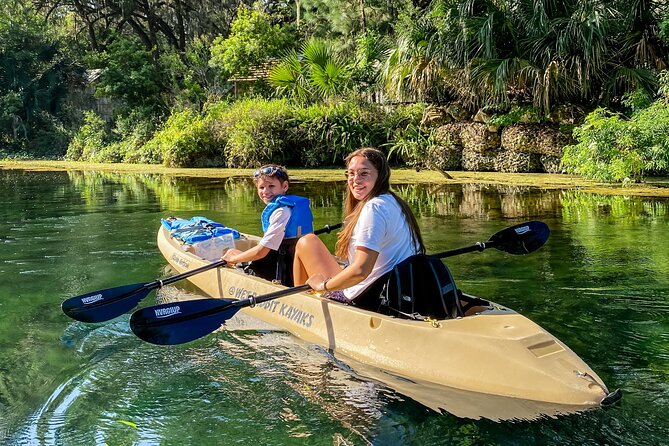 Silver Springs - Glass Bottom Kayak Rental - Wildlife Encounters and Nature Photography