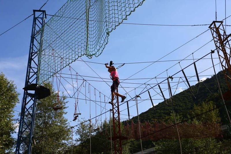 Simitli: Rope garden, zipline and rafting on Struma - Discover Simitlis Outdoor Adventure Center with Rafting, Rope Park, and Zipline