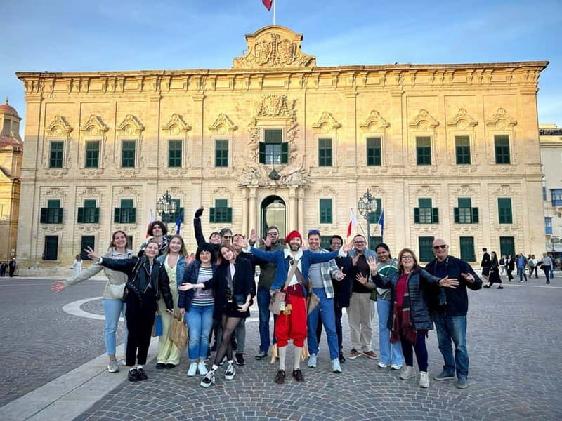 SINFUL SECRETS OF VALLETTA - Blood, Booty and Courtesans - Starting Point at Auberge de Castille