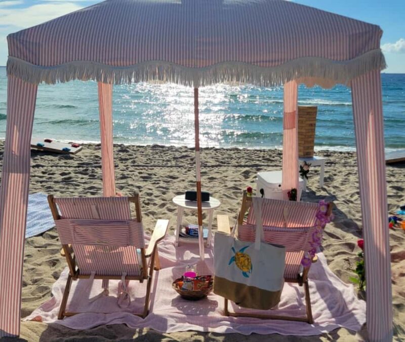 Singer Island: All-Inclusive Beach Day Cabana Rental! - Key Points