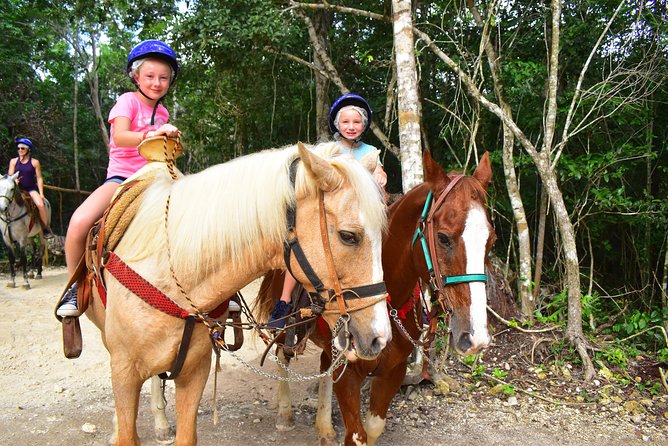 Single ATV, Horseback Riding, Ziplines and Cenote Swim - Key Points