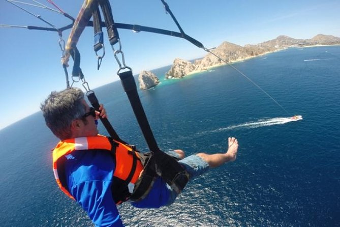 Single, or Double PARASAILING in Cabo with Views of The Arch - Start at Cabo San Lucas Harbor for an Exciting Aerial Tour