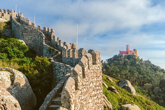 Sintra & Cascais Private Tour from Lisbon + Dinosaur footprints on the beach! - Strolling Sintra’s Historic Center