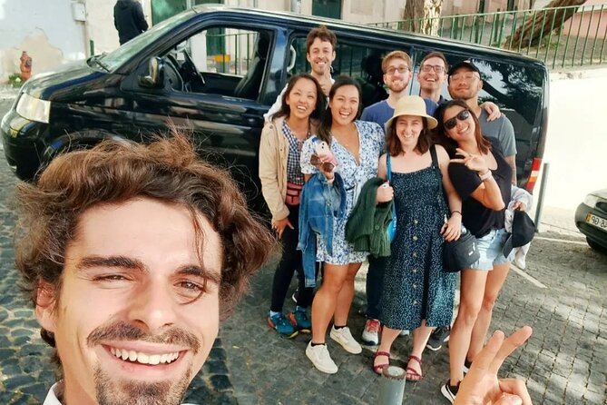 Sintra & Cascais Private Tour from Lisbon + Dinosaur footprints on the beach! - Standing at the Westernmost Point: Cabo da Roca