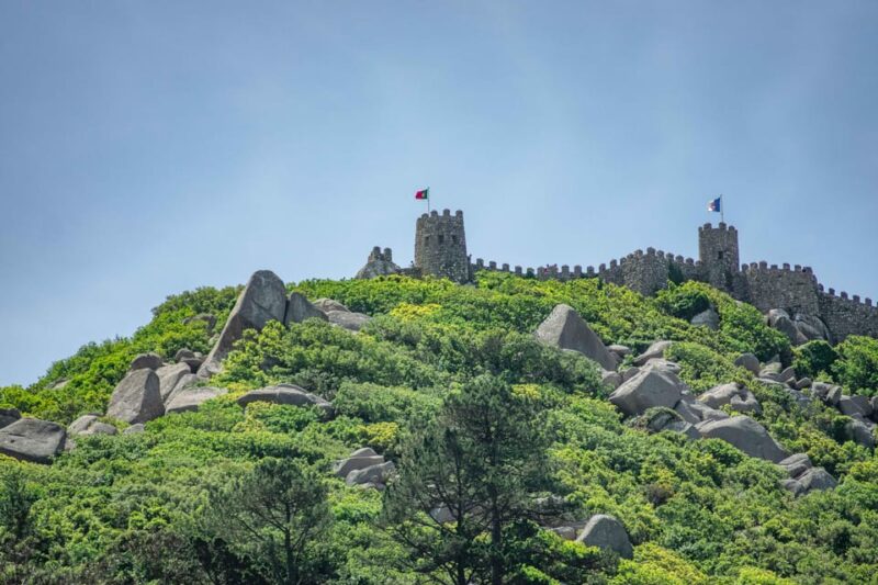 Sintra: Moorish Castle Guided Tour With Entry Ticket - The Scenic Drive to Pena Palace