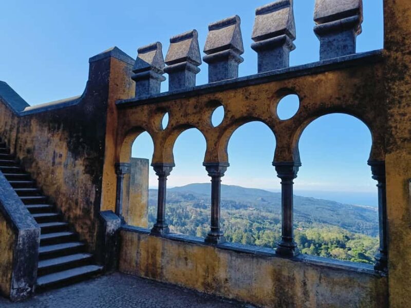 Sintra: Pena Palace, Moorish Castle, Cabo da Roca & Cascais - Return Journey with Stunning Coastal Views