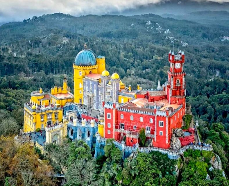 Sintra: Pena Palace. Moorish Castle. Regaleira. & Monserrate - Pena Palace: The Romantic Fortress on a Rocky Peak