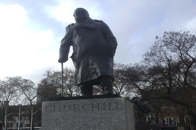 Sir Winston Churchill Private Walking Tour & War Rooms - Royal and Military Monuments: St. James’s Palace, King George VI Memorial, and Charles De Gaulle Statue