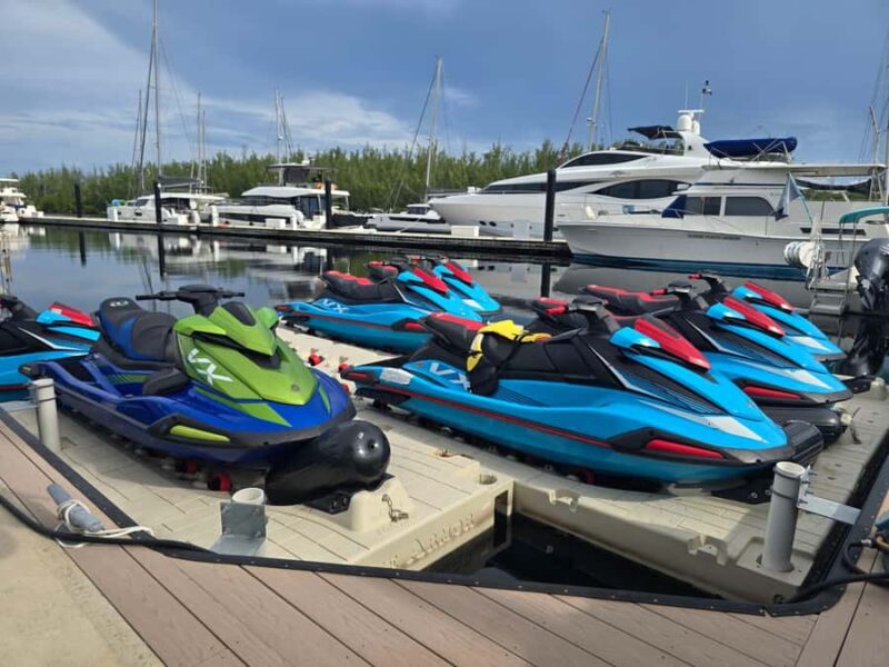Six Fins Key West: 1-Hour Freestyle Jet Ski Ride - Post-Ride Relaxation at the Sandbar and Refreshments