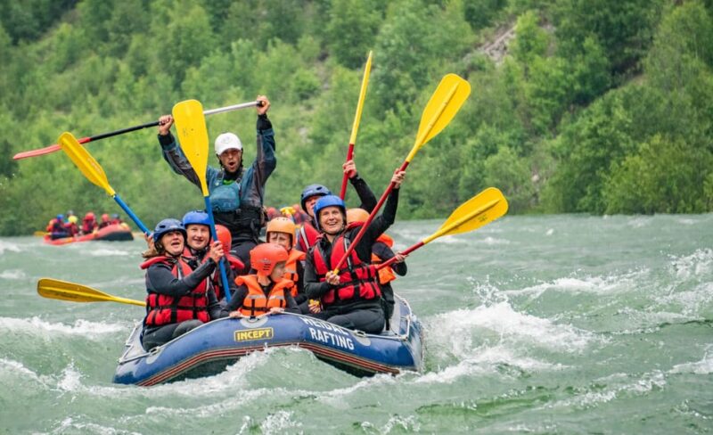 Sjoa: Rafting Adventure for Families - Scenic Views and Natural Landscapes Along the Sjoa River