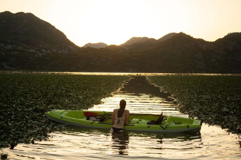 Skadar Lake: Individual Kayaking, hidden canals and swimming - Equipment and Support