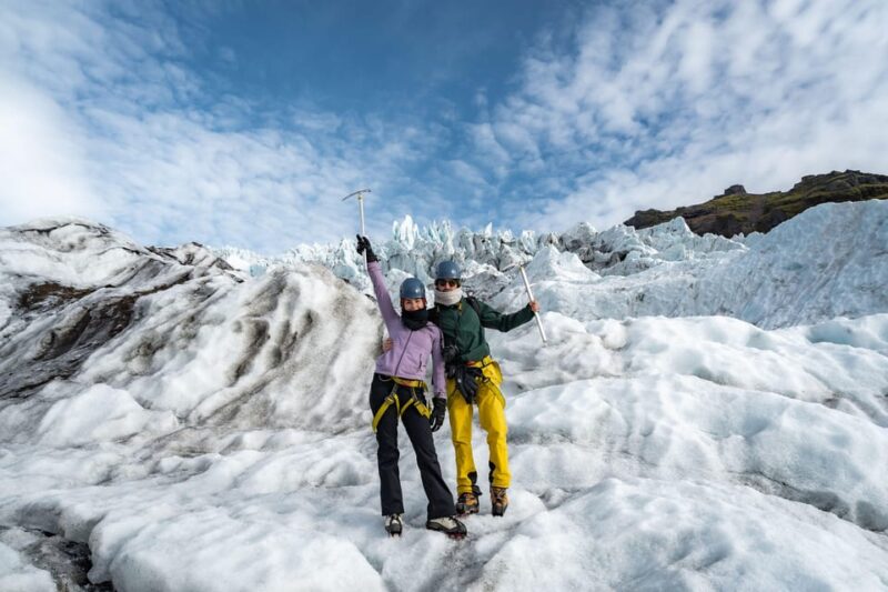 Skaftafell: Small Group Glacier Hike on Vatnajökull (Easy) - Walking on Falljökull: Blue Ice and Deep Crevasses
