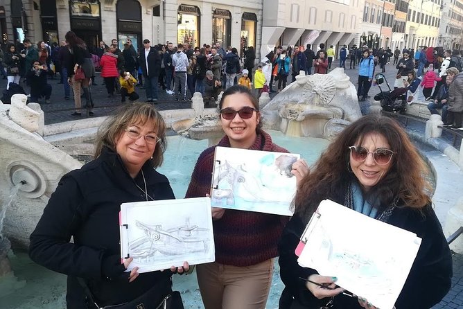 sketching Rome , package price - Flexible Route and Adjustments for Crowds and Requests