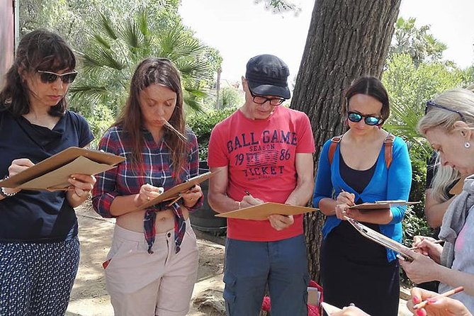 Sketching workshops in Barcelona for everyone - Key Points