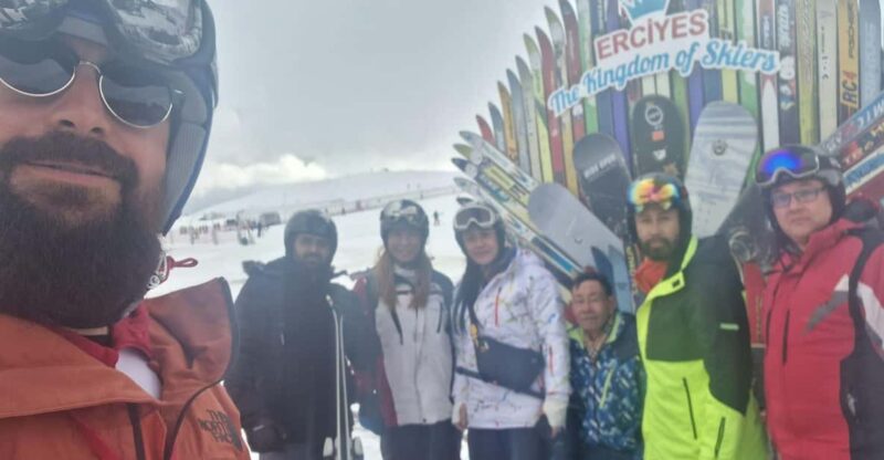 Ski Tour in Cappadcoia Erciyes Mountain - Lunch Break and Additional Snow Descents