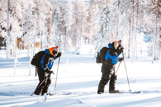 Ski Trekking Safari in Lapland - The Campfire and Traditional Finnish Sausages