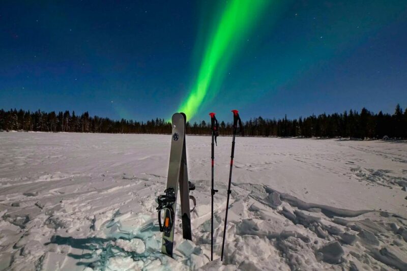 Ski Trekking under the Northern Lights - A Relaxed Pacing Suitable for All Levels