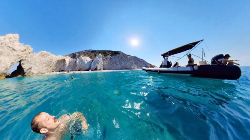 Skiathos: Private Day Cruise with a Speed Boat around island - Visiting the Blue Cave and Its Mysteries