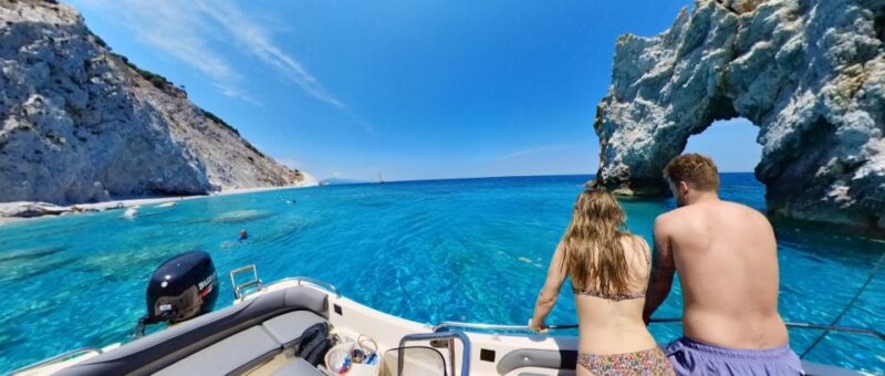 Skiathos: Private Lalaria Beach and Caves Speedboat Tour - Exploring the Secret Swimming Spot for 30 Minutes