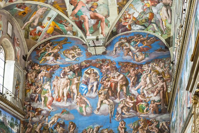 Skip the line fast Entrance Tickets: Vatican Museums & Sistine Chapel - Michelangelo’s Sistine Chapel: The Ceiling and The Last Judgement