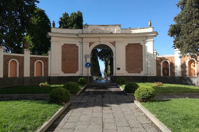 Skip the line Herculaneum Guided Tour from Sorrento - The Significance of the Sacello degli Augustali
