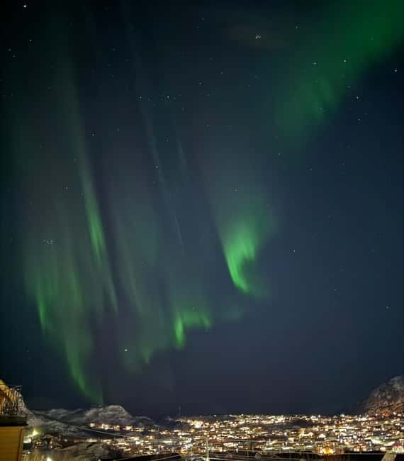 Skjervøy,North of Tromsø:Northern Lights Stargazing(Minivan) - Discover the Charm of Northern Lights and Stargazing from Skjervøy