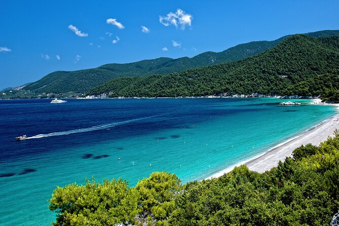 Skopelos, Skiathos, Alonissos and "Mamma Mia" tours - Exploring Agios Ioannis Beach and the Mamma Mia Connection