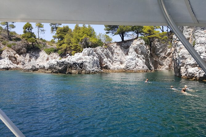 Skopelos, Skiathos, Alonissos and "Mamma Mia" tours - Secluded Beaches and Caves in Glysteri and Neo Klima