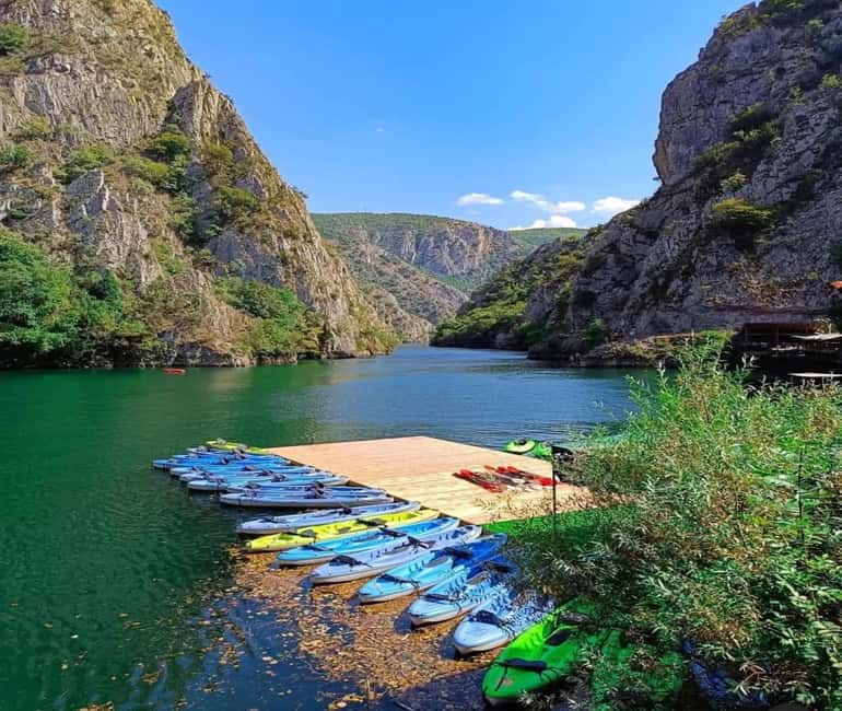Skopje: Matka Canyon, Millennium Cross & Village Tour - Water Activities and Relaxation in Matka Canyon