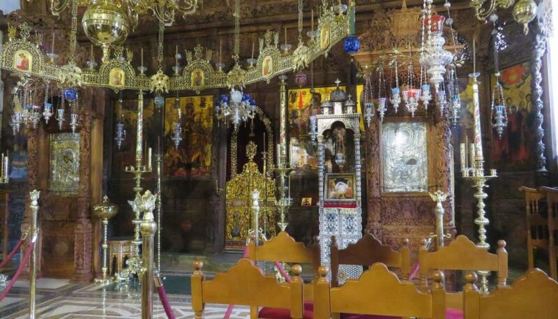 Skopje to Tetovo, Mavrovo & John Bigorski Opt Ohrid day tour - The John the Baptist Monastery on a Cliff